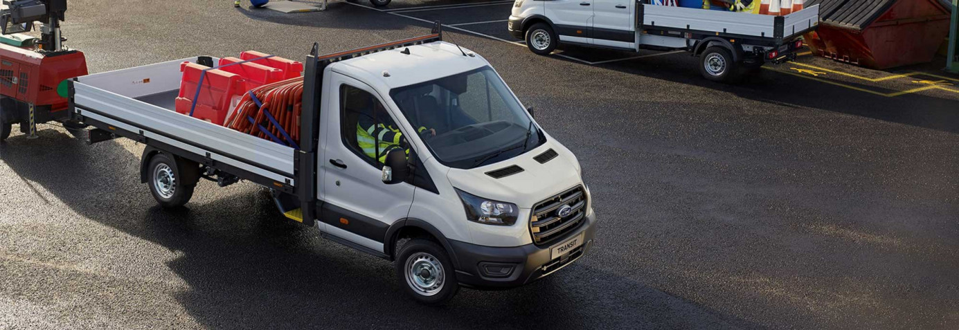 Ford Transit mit 10-Gang Automatikgetriebe