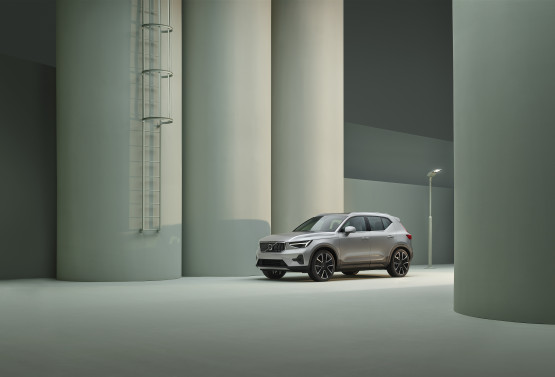 XC40 Plug-in Hybrid im Vorlauf