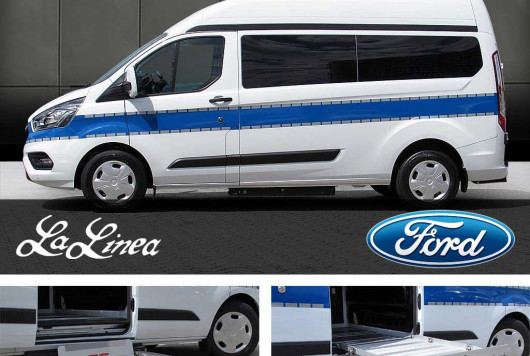 Ford Transit Custom Gefangenentansporter mit Rollstuhltransport - Ford Transit Custom Gefangenentansporter mit Rollstuhltransport - Ford Nutzfahrzeuge für Behörden