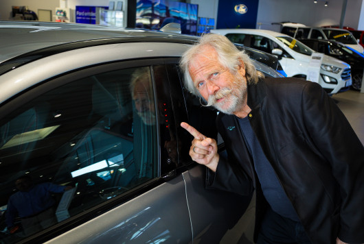 Henning Krautmacher mit Ford Mustang MachE
