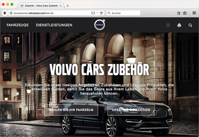 Volvo Zubehör Shop