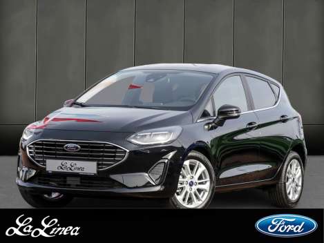 Ford Fiesta 1.0 EcoBoost Hybrid (MHEV) - Limousine - Schwarz - Neuwagen - Bild 1