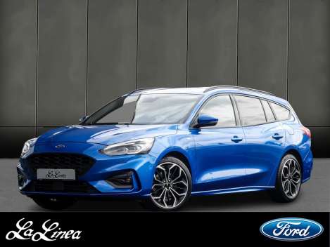 Ford Focus Turnier Autom. AHK - Kombi - Blau - Gebrauchtwagen - Bild 1