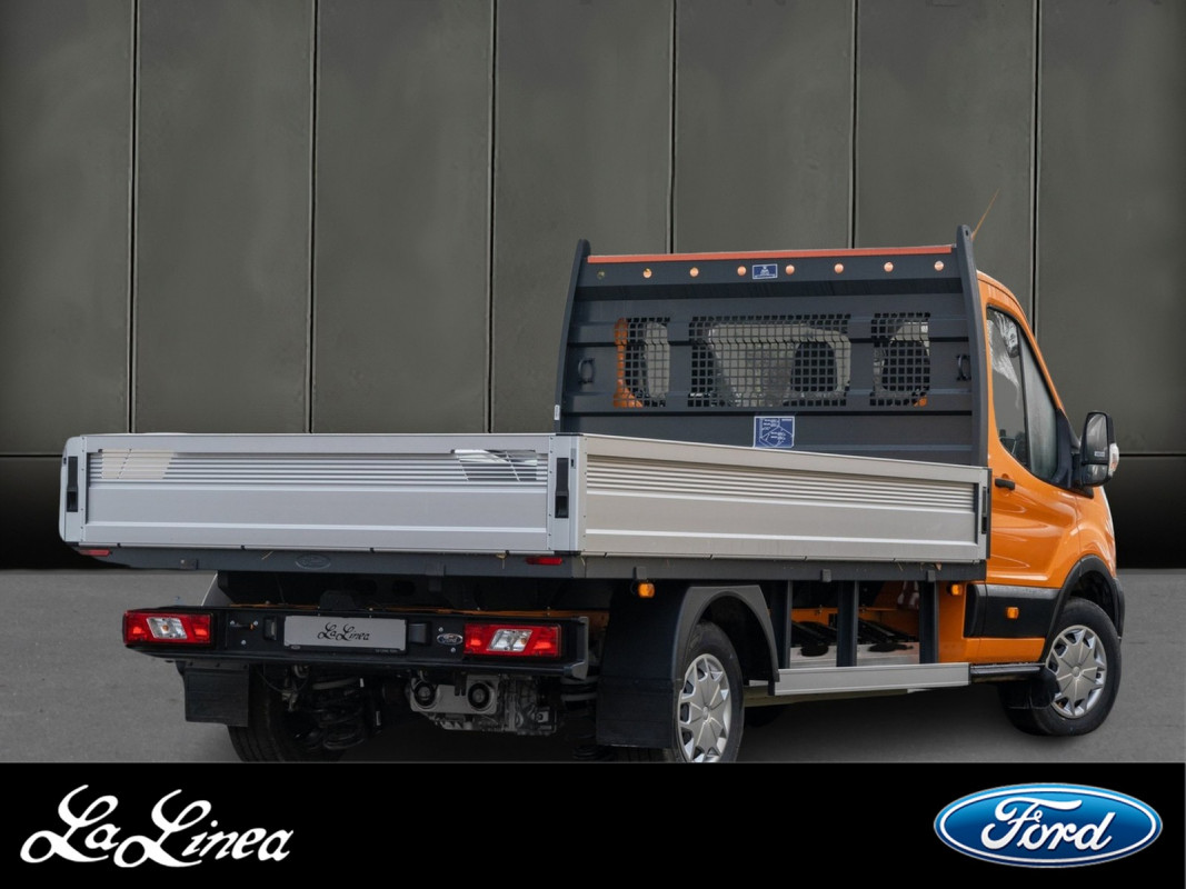 Ford Transit Einzelkabine Pritsche ELEKTRO 390L3 - Nutzfahrzeug - Orange - Neuwagen - Bild 2