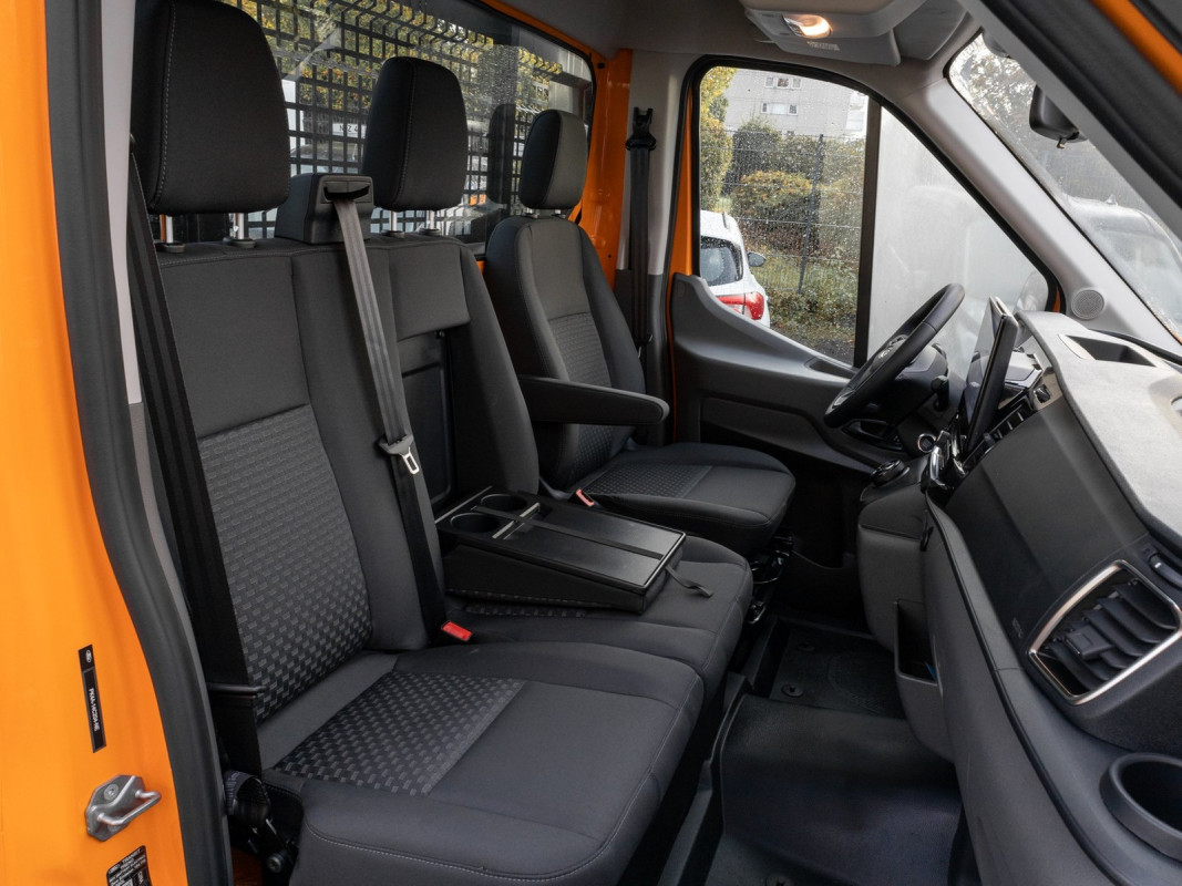 Ford Transit Einzelkabine Pritsche ELEKTRO 390L3 - Nutzfahrzeug - Orange - Neuwagen - Bild 4