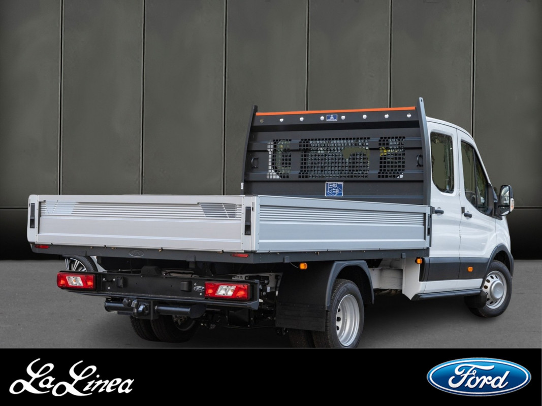 Ford Transit Doppelkabine Pritsche 350L4 Klima / Standheizung - Nutzfahrzeug - Weiss - Neuwagen - Bild 2