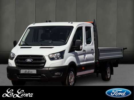 Ford Transit Doppelkabine Pritsche Trend 350L4 - Nutzfahrzeug - Weiss - Neuwagen - Bild 1
