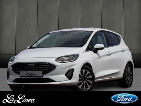 Ford Fiesta 5-T. Titanium 125PS MHEV Winter Paket - Limousine - Weiss - Gebrauchtwagen - Bild 1