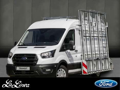 Ford Transit HEGLA GLASTRANSPORTER Kastenwagen L2H2 - Nutzfahrzeug - Weiss - Tageszulassung - Bild 1