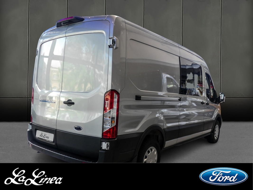 Ford Transit Kastenwagen Doppelkabine ELEKTRO - Nutzfahrzeug - Silber - Gebrauchtwagen - Bild 2