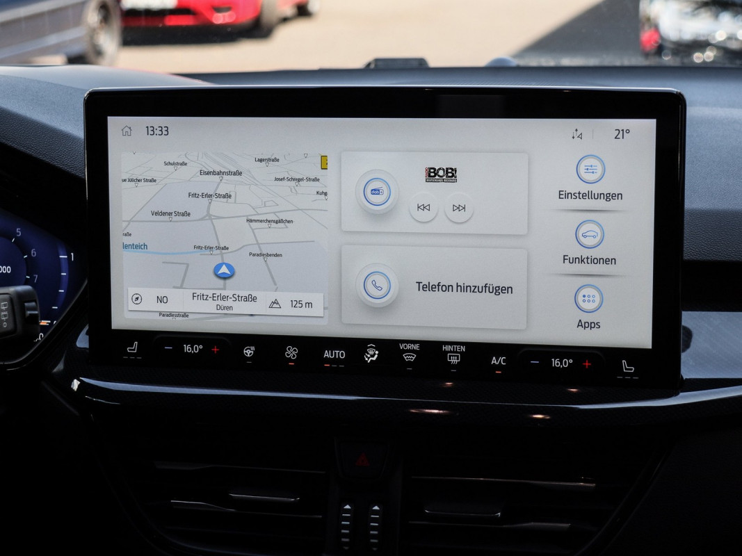 Ford Focus Lim ST-X Automatik, B&O, Winter P. LED Matrix, Sync 4 - Limousine - Weiss - Gebrauchtwagen - Bild 9