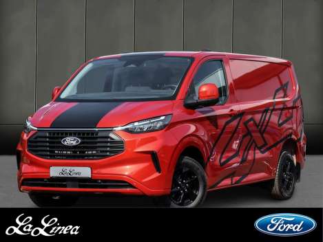 Ford Transit Custom Kastenwagen 4x4 Allrad - Nutzfahrzeug - Rot - Tageszulassung - Bild 1