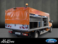 Ford Transit STRECKENKONTROLLFAHRZEUG Einzelkabine Pritsche ELEKTRO - Nutzfahrzeug - Orange - Gebrauchtwagen - Bild 2