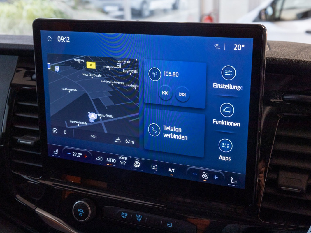 Ford Transit STRECKENKONTROLLFAHRZEUG Einzelkabine Pritsche ELEKTRO - Nutzfahrzeug - Orange - Gebrauchtwagen - Bild 12