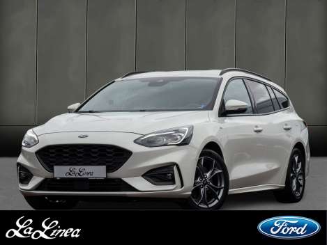 Ford Focus Turnier ST-Line MHEV LED, E-Heckklappe, Winter P. - Kombi - Weiss - Gebrauchtwagen - Bild 1