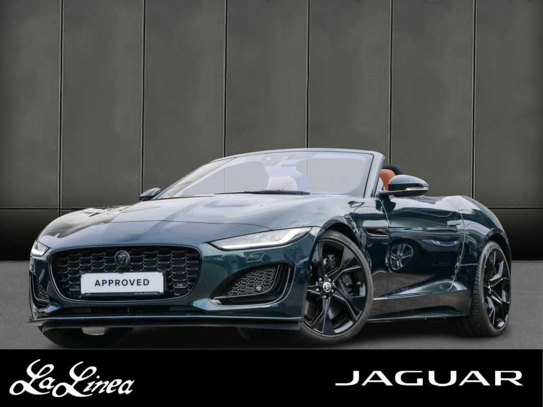 Jaguar F-TYPE Cabriolet P450 75 R-Dynamic RWD - Cabrio/Roadster - Grün - Gebrauchtwagen - Bild 1