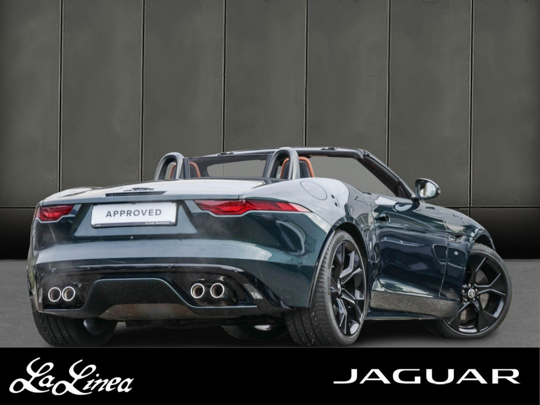Jaguar F-TYPE Cabriolet P450 75 R-Dynamic RWD - Cabrio/Roadster - Grün - Gebrauchtwagen - Bild 2