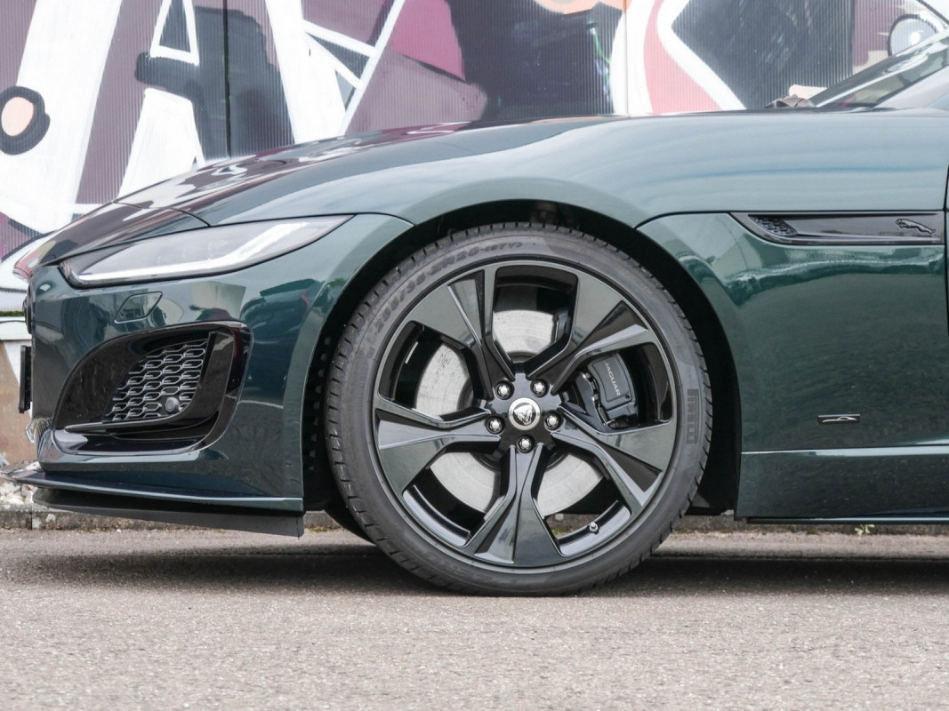 Jaguar F-TYPE Cabriolet P450 75 R-Dynamic RWD - Cabrio/Roadster - Grün - Gebrauchtwagen - Bild 9