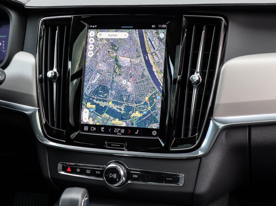 Volvo V90 T6 Recharge AWD - Kombi - Blau - Gebrauchtwagen - Bild 9