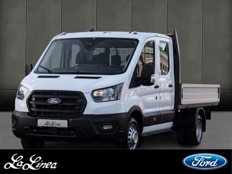 Ford Transit Doppelkabine Pritsche Trend 350 L4 - Nutzfahrzeug - Weiss - Neuwagen - Bild 1