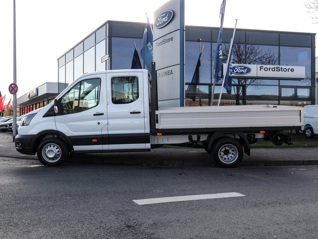 Ford Transit Doppelkabine Pritsche Trend 350 L4 - Nutzfahrzeug - Weiss - Neuwagen - Bild 5