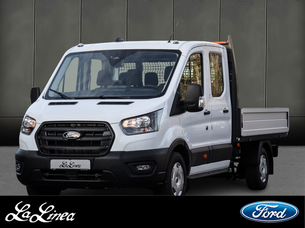 Ford Transit Doppelkabine Pritsche Trend L3 - Nutzfahrzeug - Weiss - Neuwagen - Bild 1