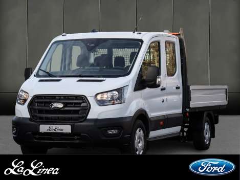 Ford Transit Doppelkabine Pritsche Trend L3 - Nutzfahrzeug - Weiss - Neuwagen - Bild 1