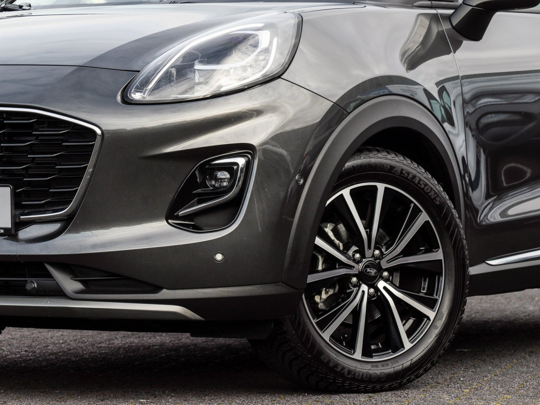 Ford Puma Titaniu Allwetter, Winter Paket, Heckklappe Elektr. uvm. - SUV/Off-road - Grau - Gebrauchtwagen - Bild 6