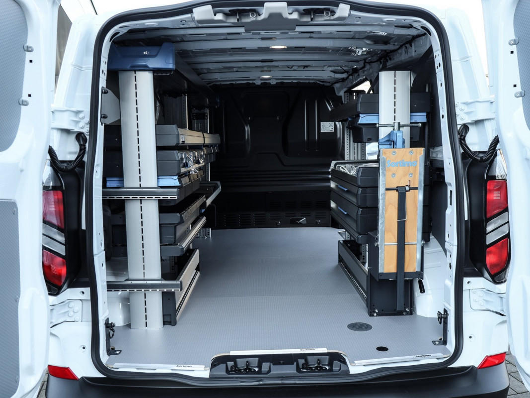 Ford Transit Custom Kastenwagen SORTIMO - Nutzfahrzeug - Weiss - Neuwagen - Bild 7