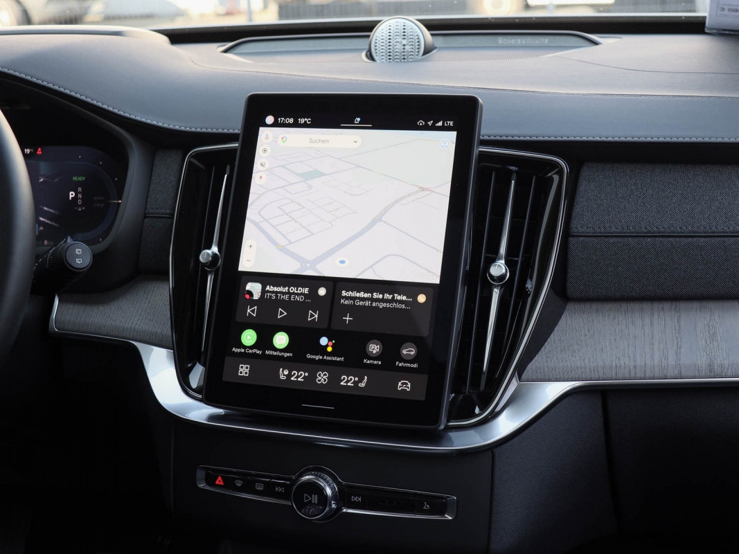 Volvo XC90 T8 Ultra Dark Recharge Plug-In Hybrid AWD - SUV/Off-road - Grau - Gebrauchtwagen - Bild 9