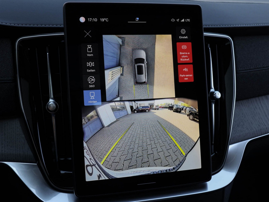 Volvo XC90 T8 Ultra Dark Recharge Plug-In Hybrid AWD - SUV/Off-road - Grau - Gebrauchtwagen - Bild 12