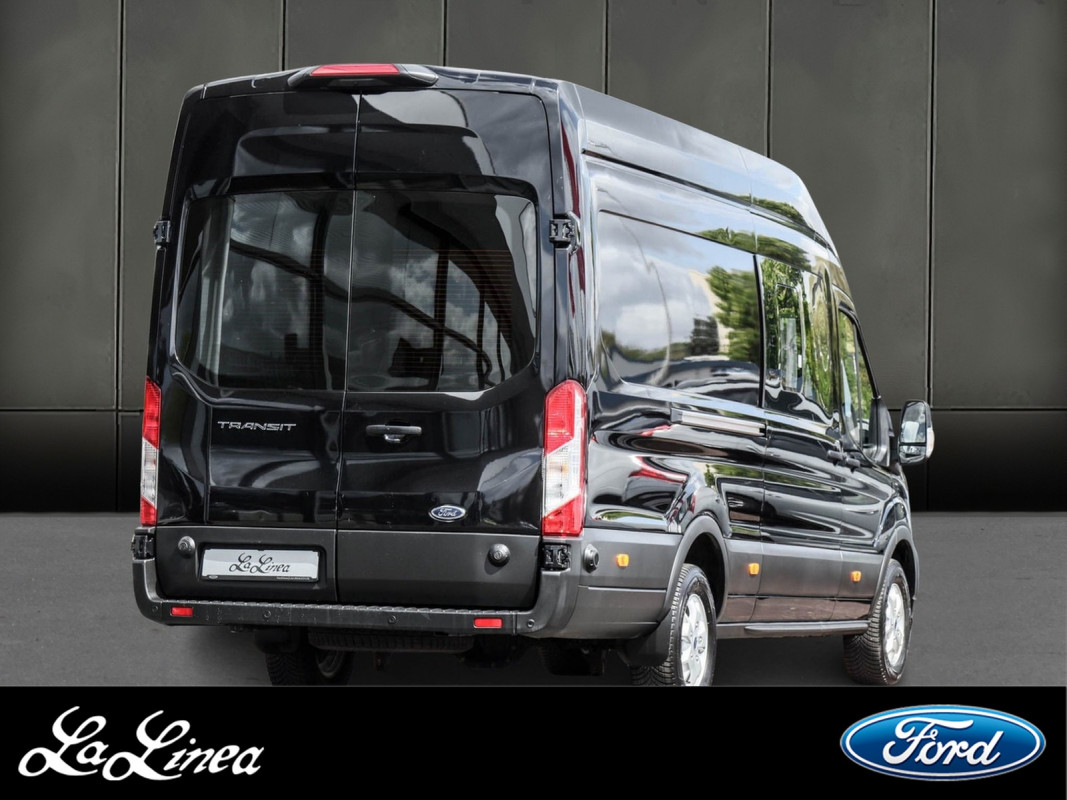 Ford Transit DOKA 350L4 Trend Standheizung, Kamera, Klima, Allwetter, - Nutzfahrzeug - Schwarz - Gebrauchtwagen - Bild 2