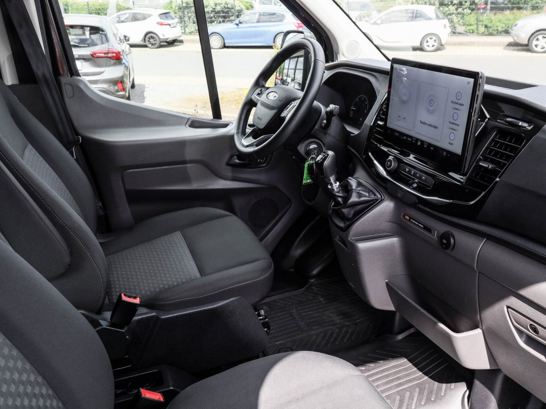 Ford Transit DOKA 350L4 Trend Standheizung, Kamera, Klima, Allwetter, - Nutzfahrzeug - Schwarz - Gebrauchtwagen - Bild 3