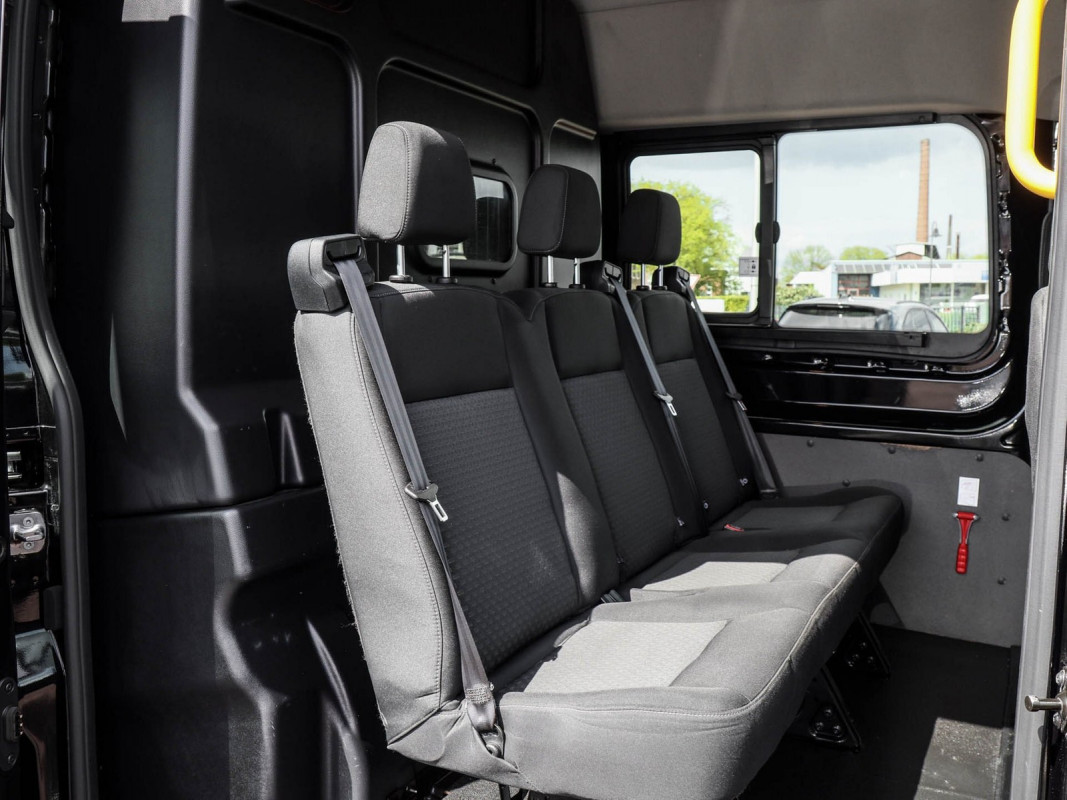 Ford Transit DOKA 350L4 Trend Standheizung, Kamera, Klima, Allwetter, - Nutzfahrzeug - Schwarz - Gebrauchtwagen - Bild 5