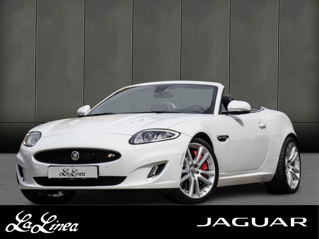 Jaguar XKR 5.0 Kompressor - Cabrio/Roadster - Weiss - Gebrauchtwagen - Bild 1