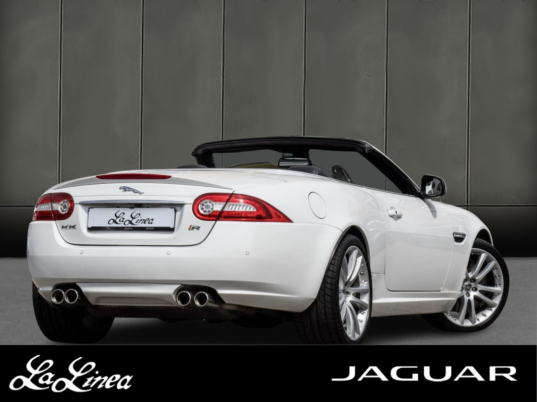 Jaguar XKR 5.0 Kompressor - Cabrio/Roadster - Weiss - Gebrauchtwagen - Bild 2