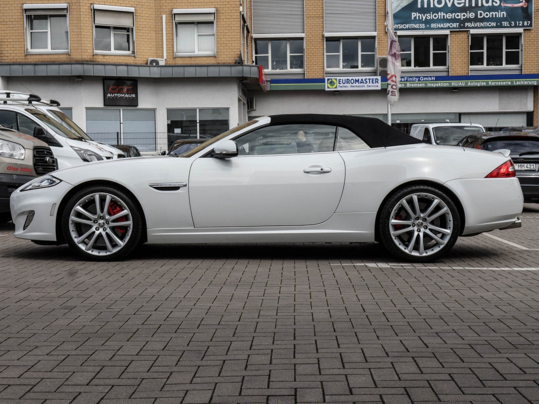 Jaguar XKR 5.0 Kompressor - Cabrio/Roadster - Weiss - Gebrauchtwagen - Bild 15
