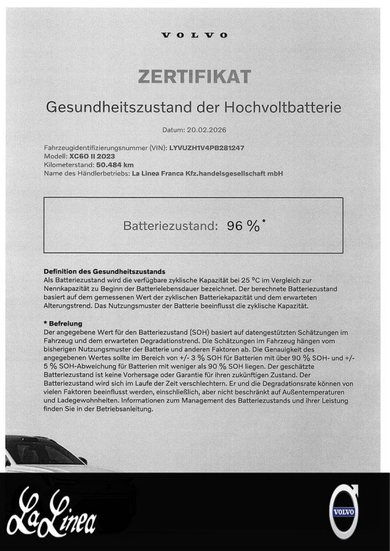 Volvo XC60 T6 AWD Recharge - SUV/Off-road - Grau - Gebrauchtwagen - Bild 1