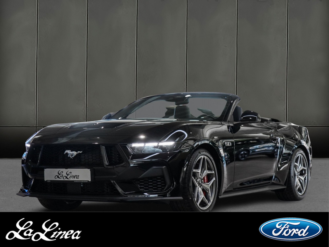 Ford Mustang Convertible GT - Cabrio/Roadster - Schwarz - Gebrauchtwagen - Bild 1