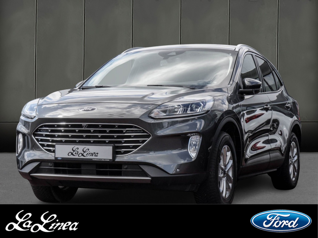 Ford Kuga Plug-In Hybrid Titanium, AHK Allwetter, Winter P. - SUV/Off-road - Grau - Gebrauchtwagen - Bild 1