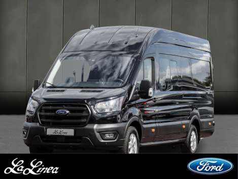 Ford Transit DOKA 350L4 Trend Standheizung, Kamera, Klima, Allwetter, - Nutzfahrzeug - Schwarz - Gebrauchtwagen - Bild 1