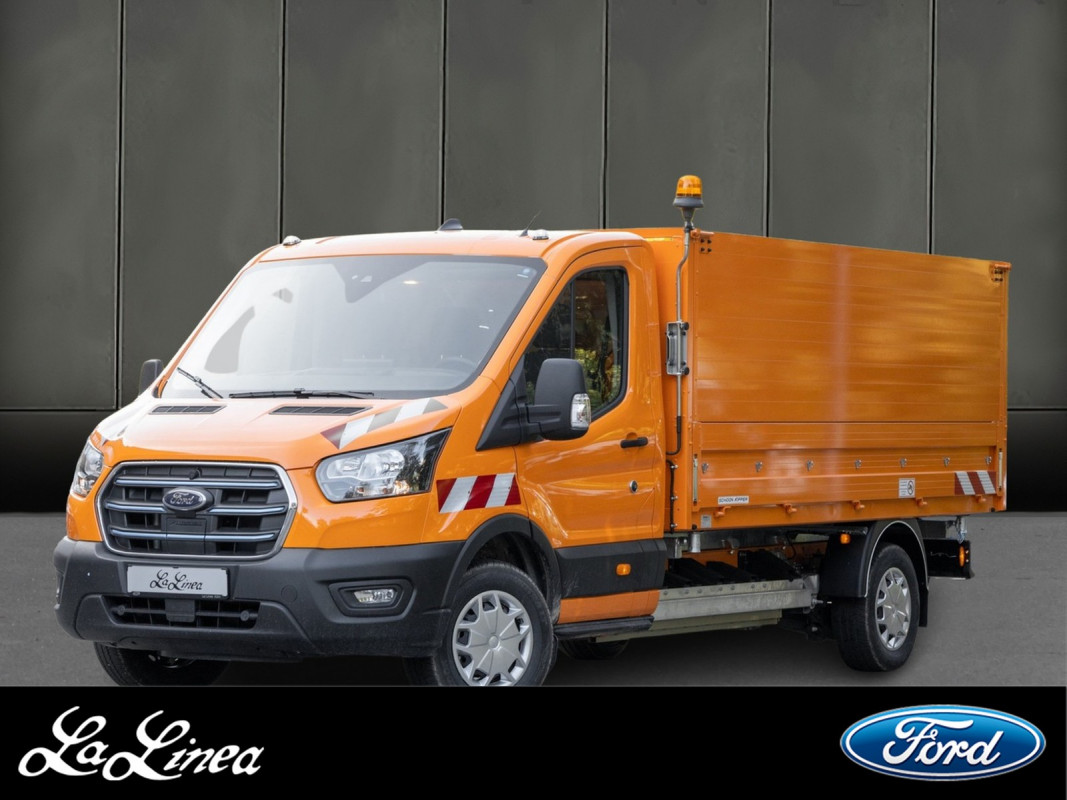 Ford Transit Dreiseitenkipper ELEKTRO KOMMUNAL - Nutzfahrzeug - Orange - Tageszulassung - Bild 1