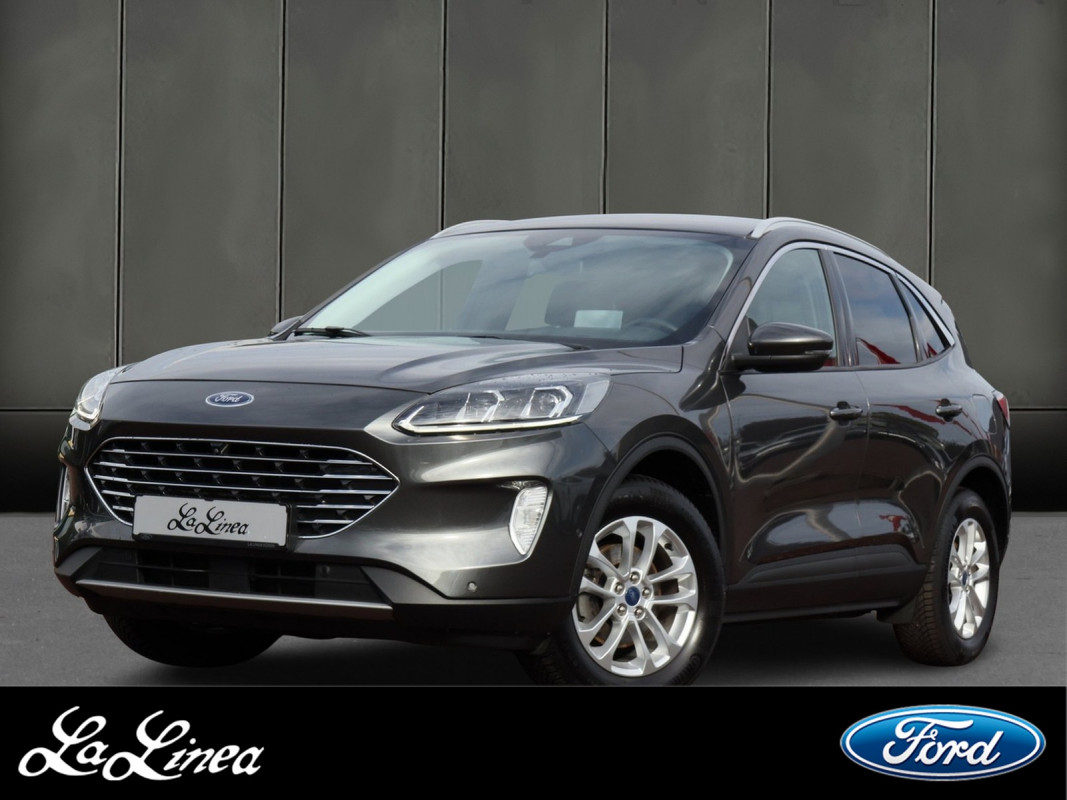 Ford Kuga Kuga Diesel Titanium X, AWD, Winter-P., Technologie-P., Fahrerassistenz-P. - SUV/Off-road - Grau - Gebrauchtwagen - Bild 1